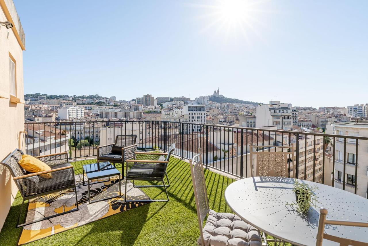 Marseille: Superbe Vue Sur Notre-Dame De La Garde 아파트 외부 사진