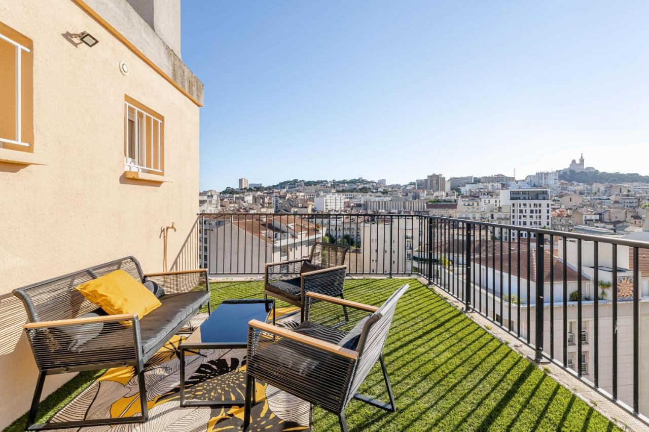 Marseille: Superbe Vue Sur Notre-Dame De La Garde 아파트 외부 사진